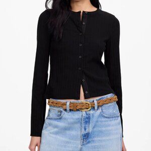 GIVEAWAY - Madewell Cotton Flared-Sleeve Cardigan
